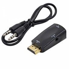 Видео переходник VHC-1 (HDMI-VGA/J3.5)/400